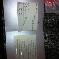 L'interieur du faire part