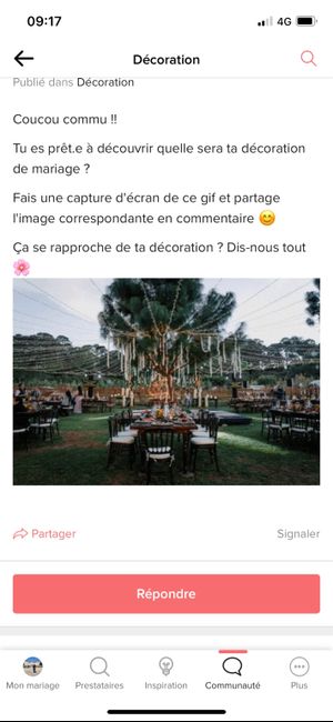 Capture l'image du GIF et découvre quelle sera ta décoration de mariage ! - 1