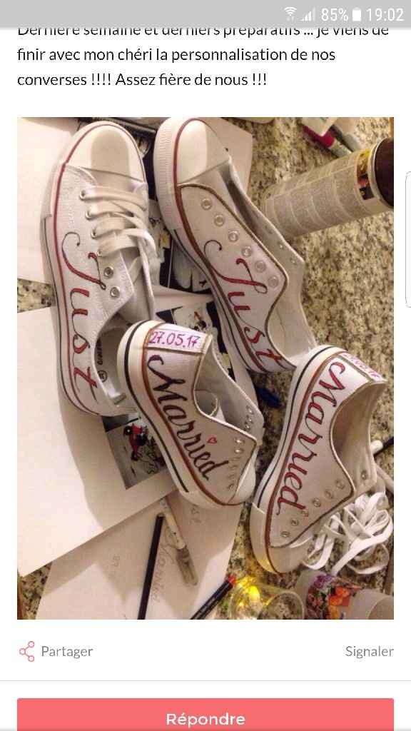 Help comment décorer ces chaussures - 1