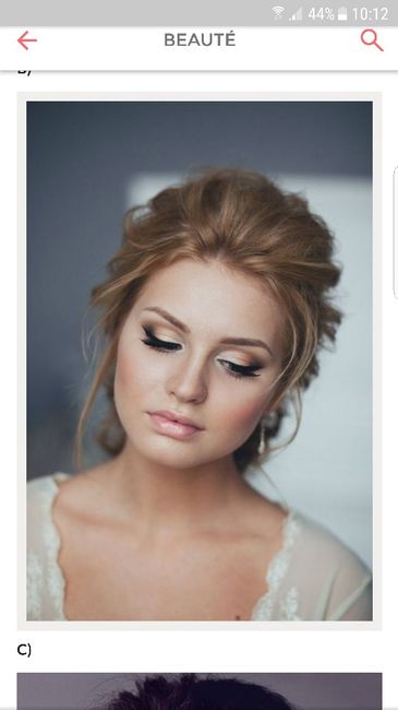 Maquillage yeux bleu/vert 3