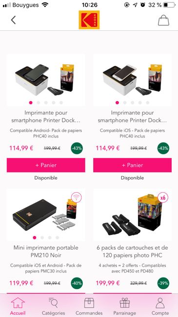 Safari photo : avis imprimante pour smartphone - 1