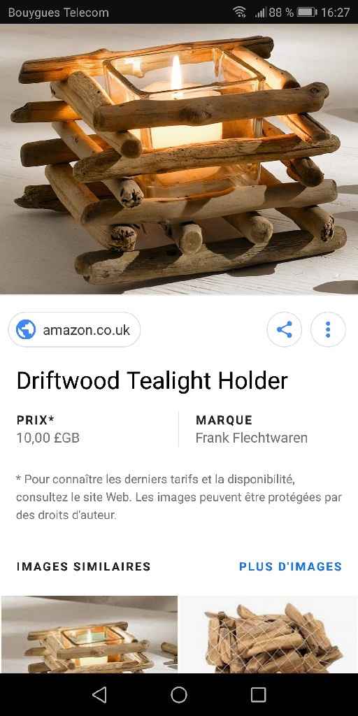 Deco de table - 2