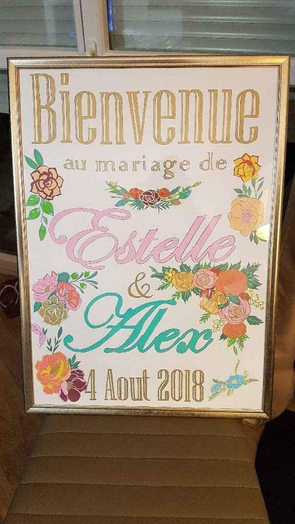  Notre panneau de bienvenue 😁 - 1
