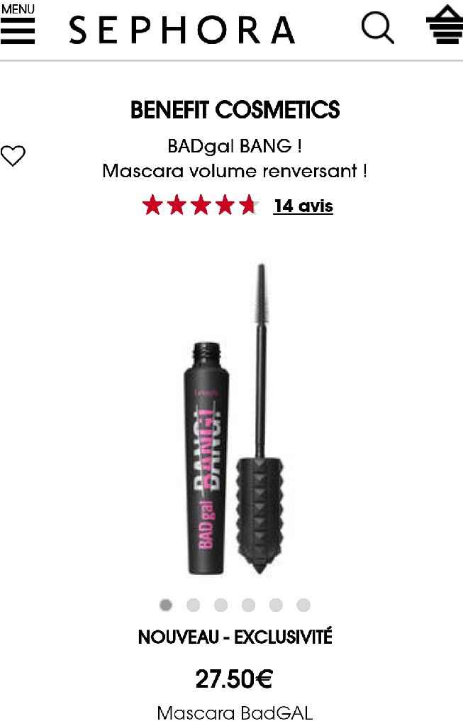  J-86 à la recherche de the mascara waterproof volume! - 1