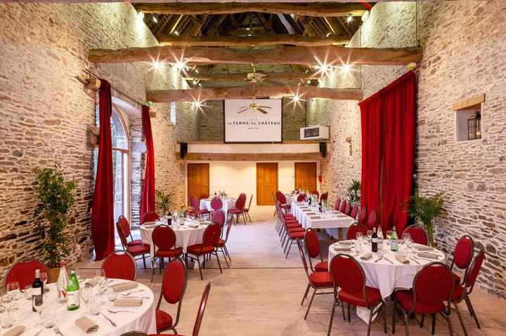 Pour le lieu de reception, je choisis... - 1