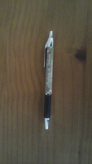 stylo pour signature et livre d'or
