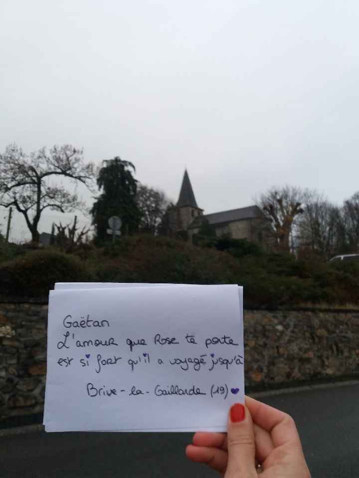 Il me manque quelques départements. Love notes - 2