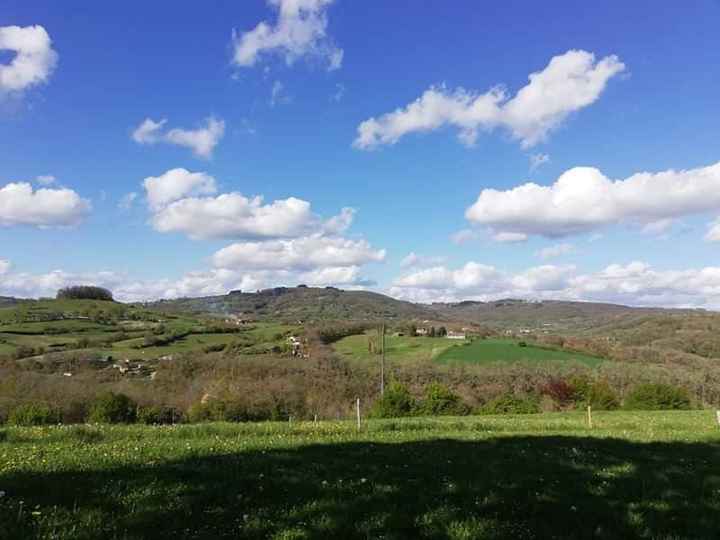 Vue depuis le vin d'honneur