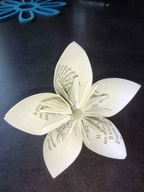 Fleurs origami - 1