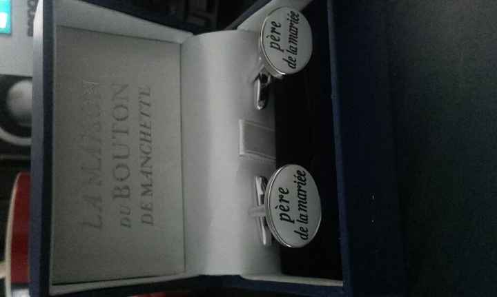 Boutons de manchettes reçus ! - 2