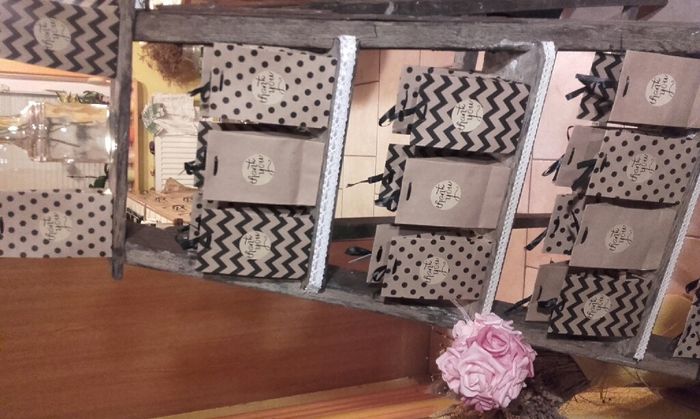 Notre présentoir à "dragées" - 2