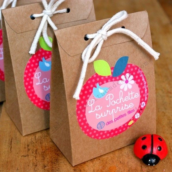 Pochette surprises pour enfants - Organisation du mariage - Forum