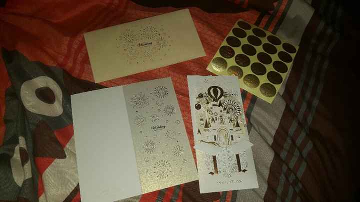 Faire-parts reçus ! merci aliexpress ! - 1