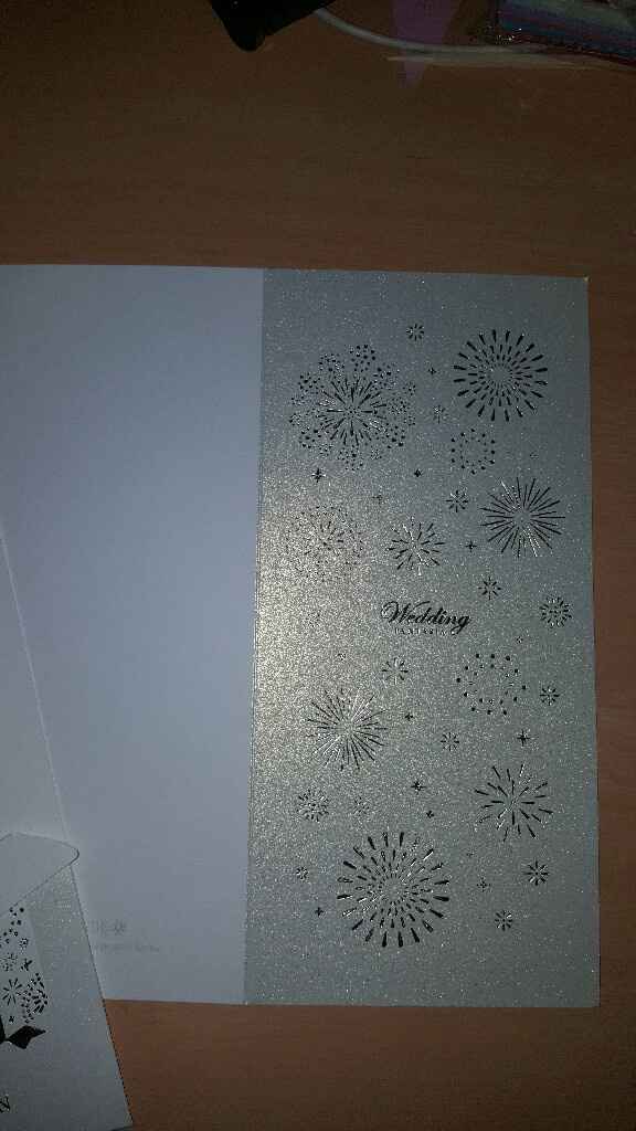Faire-parts reçus ! merci aliexpress ! - 5