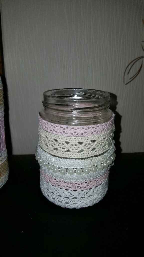 Début de mes  diy ! pots de table - 2