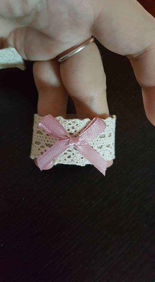Essai rond de serviette diy dentelle - 1