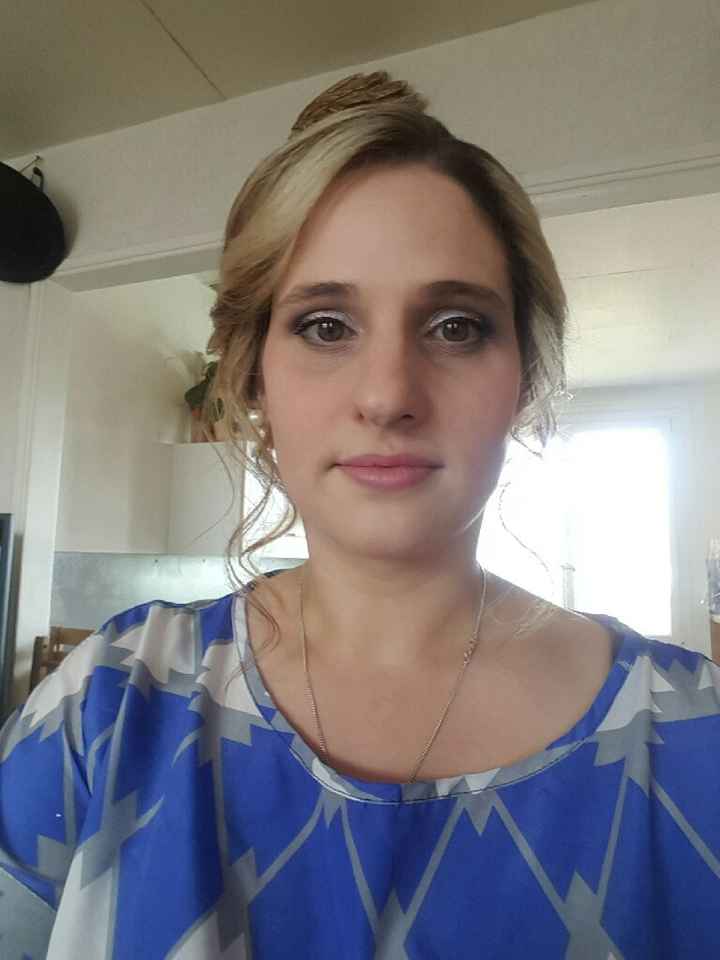 Essai maquillage et coiffure - 1