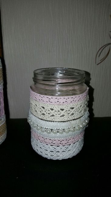 Début de mes  diy ! pots de table - 2