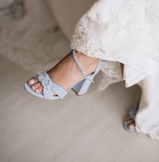 Chaussures bleues ???? - 1