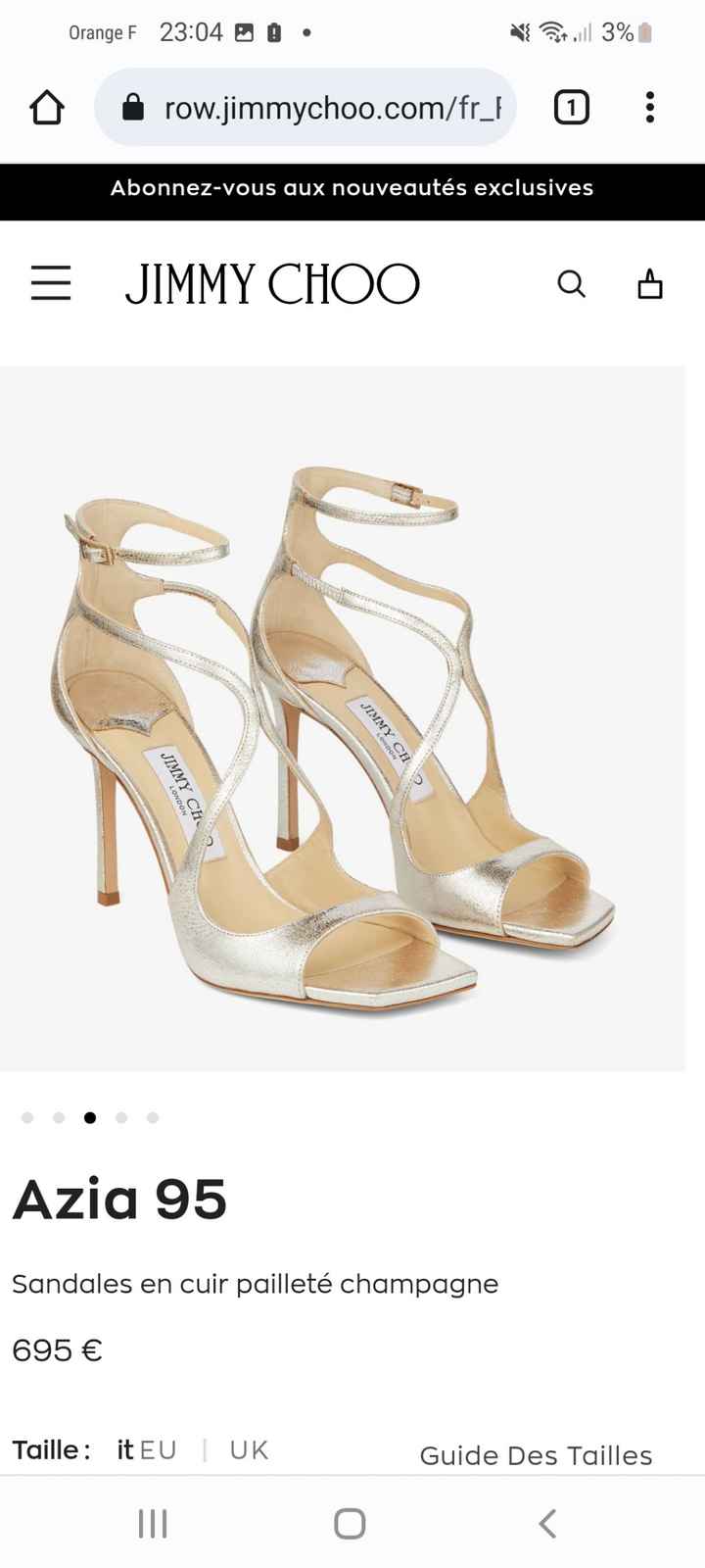 Dis-nous si tu as déjà trouvé tes chaussures de mariée ! - 1