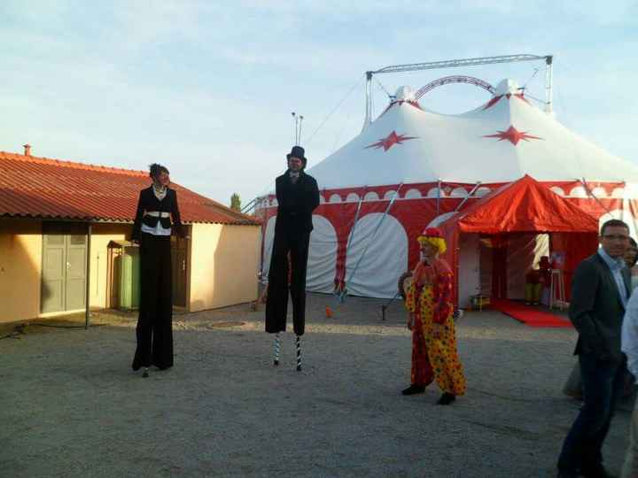 Faire son mariage dans un chapiteau de cirque - 4