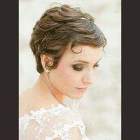 Coiffure sur cheveux courts - 1