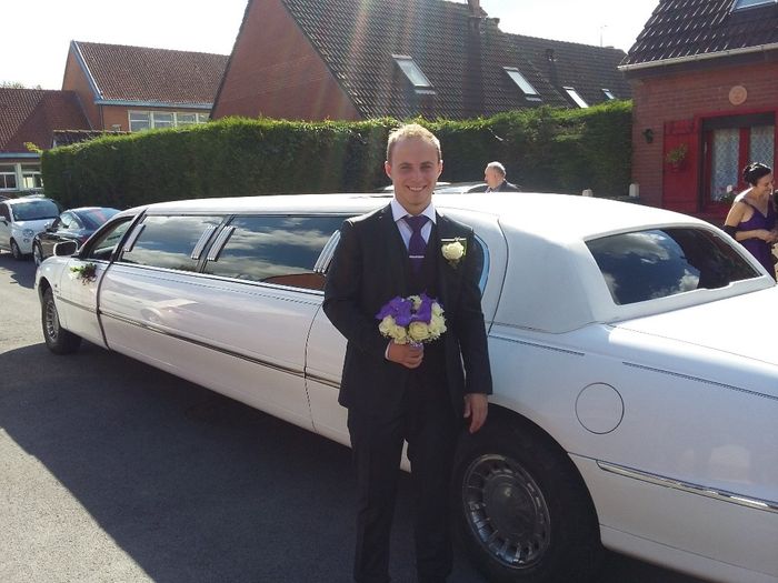 surprise limousine! waaouh mon chéri trop beau 