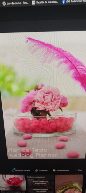 Centre de table theme gourmandise 1