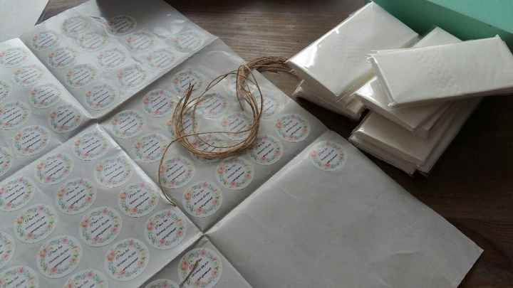 On avance les welcome bag😉 - 1