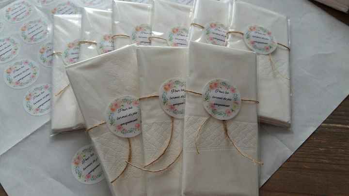 On avance les welcome bag😉 - 2