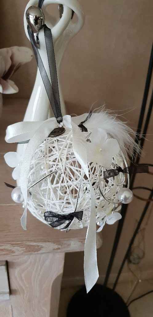 Deco fait main Urne et boule alliance 😊 - 3