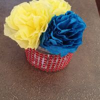 diy pot centre de table - 1