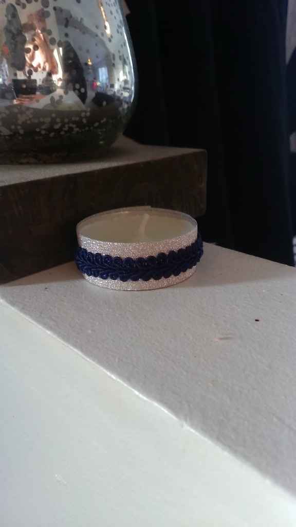 petite déco sur bougie chauffe plat!!