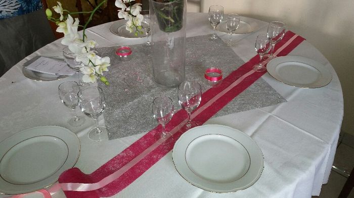 Déco de table avec des rubans - 2