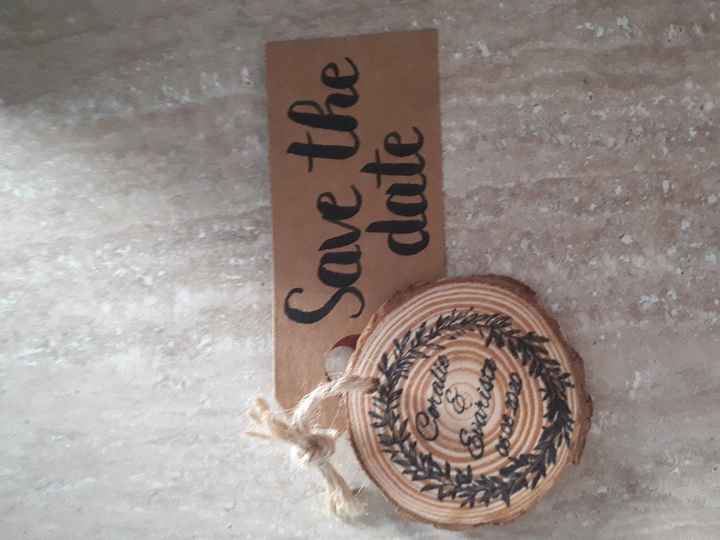 Save the date "champêtre" - 1