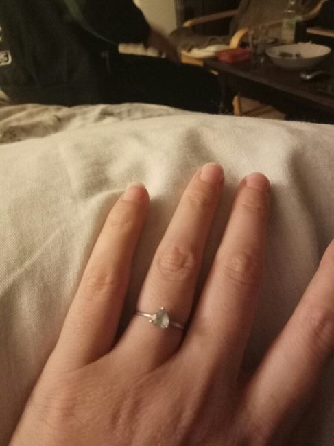 Bague de fiançaille de couleur : vous aimez ? - 1