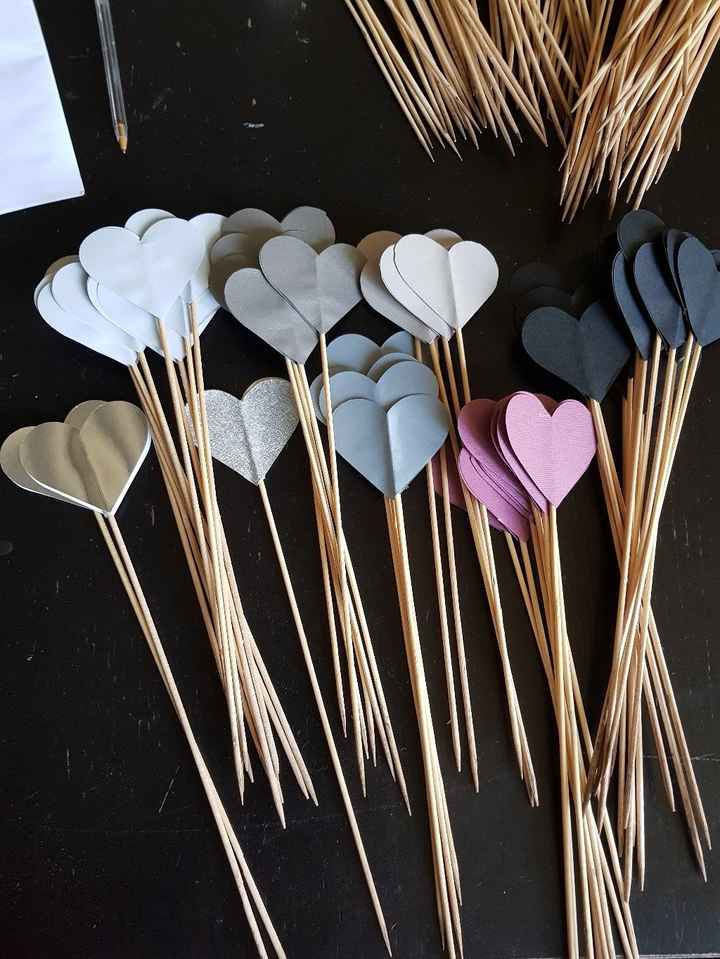 pics coeur gris et noir