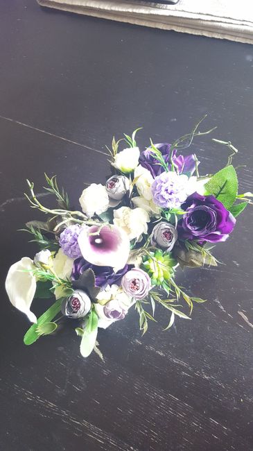 fleurs table d'honneur