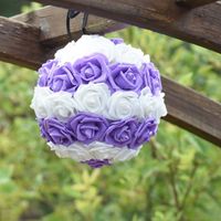 boule fleur mousse suspendue
