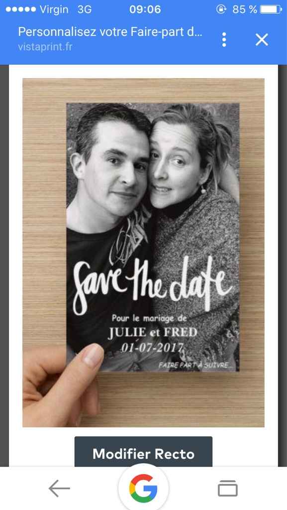 Maquette save the date - 1