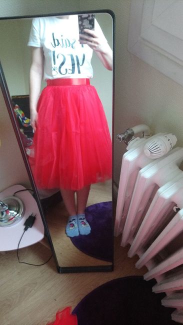 Jupe tulle courte Ali - 1