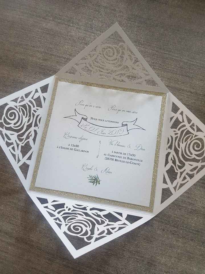 Et maintenant... partage tes faire-part ! - 1