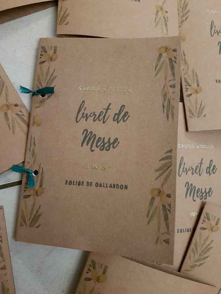 Livret de messe - 2