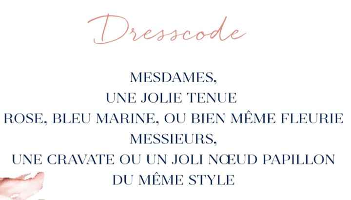 Dress code ou non ? 2