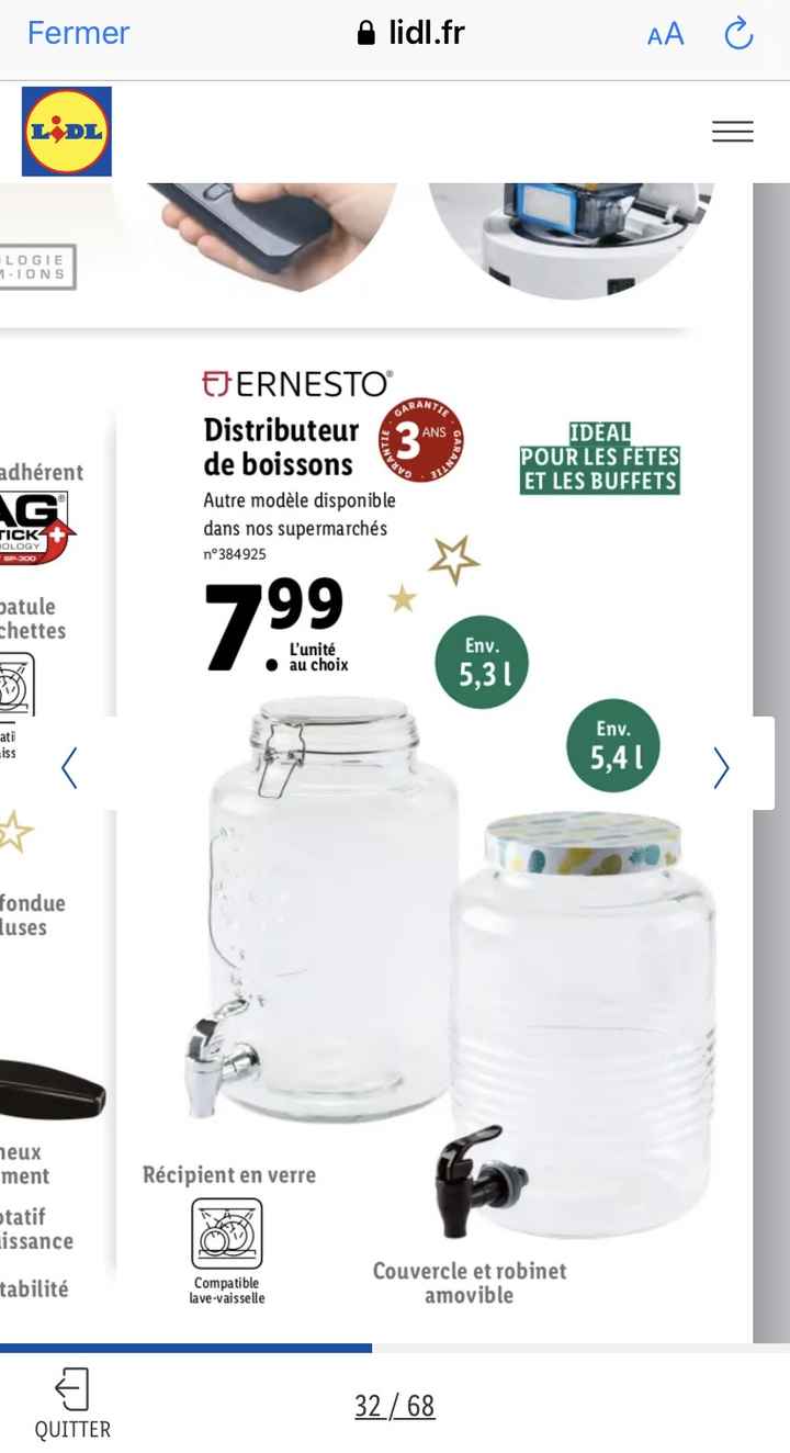 Distributeur boissons - 1