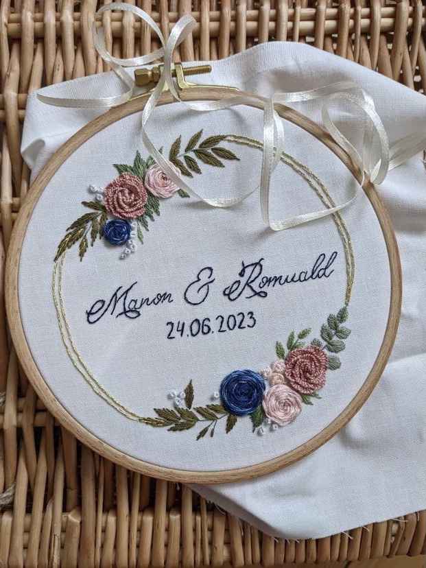 Notre porte alliances tambour en dentelle 😍💍 - 1