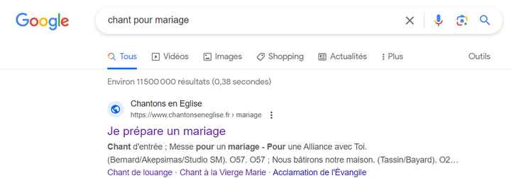 Musique d’entrée et de sortie église - 1