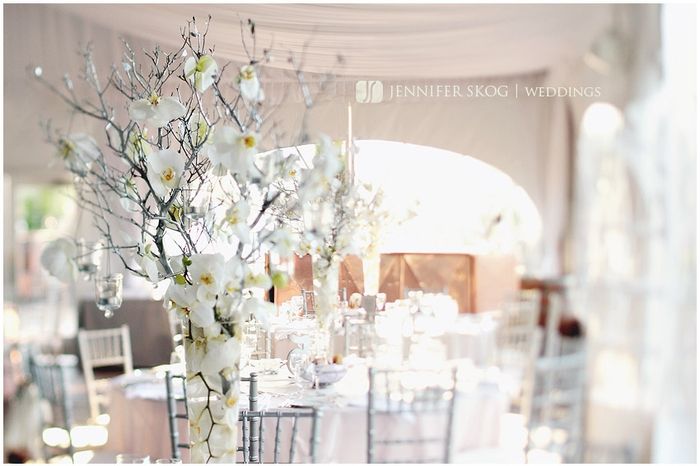 les fleurs de centre de table