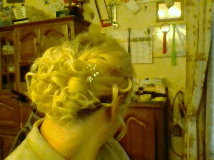 Essai chignon de mariage n°1 - 4