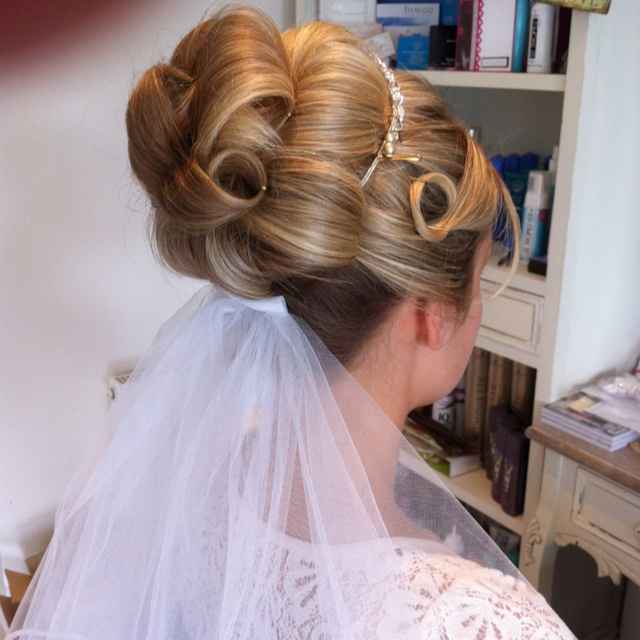 Essai chignon de mariage n°1 - 1